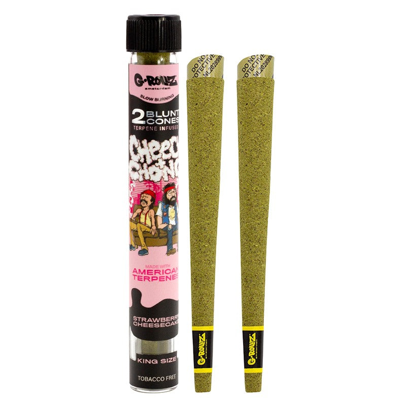 Předbalené blunty G-Rollz Cheech & Chong Strawberry Cheesecake