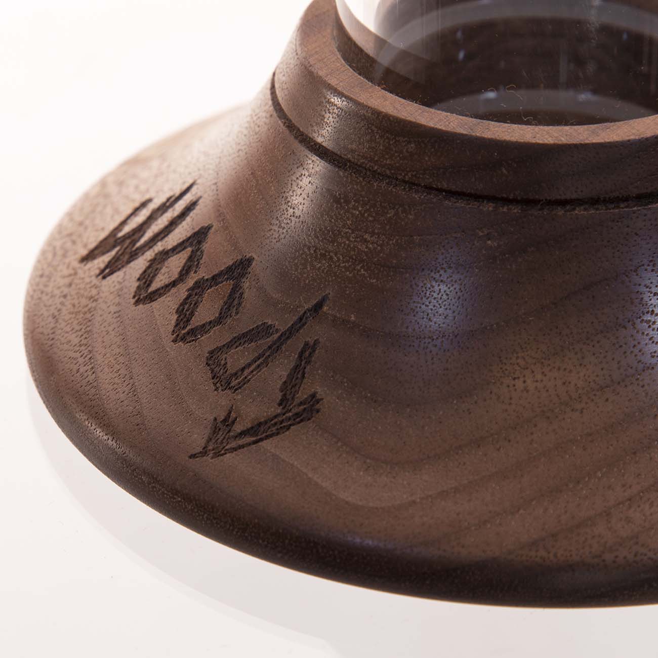 Bong Black Leaf Woody 45cm
