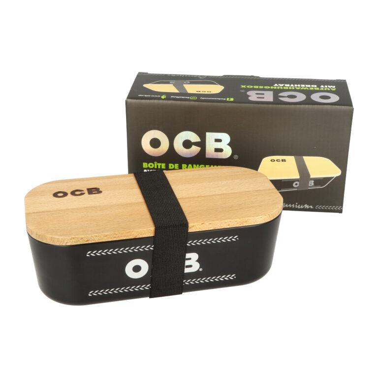 Box OCB s dřevěným víkem – univerzální úložný box s balicí podložkou