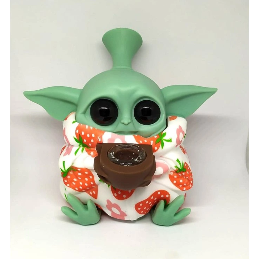 Baby yoda bong silikon 13cm
