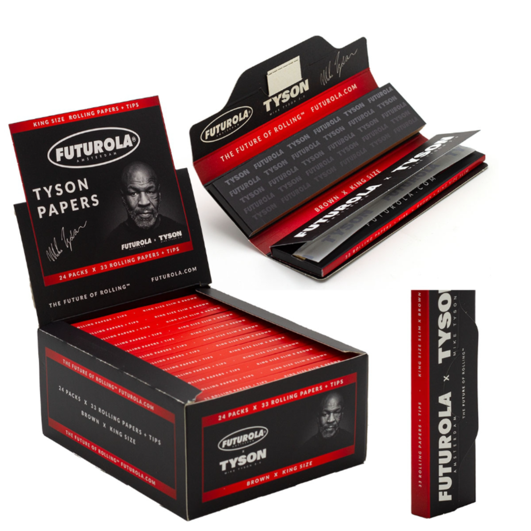 Papírky Futurola Tyson 2.0 KS Slim + Tips