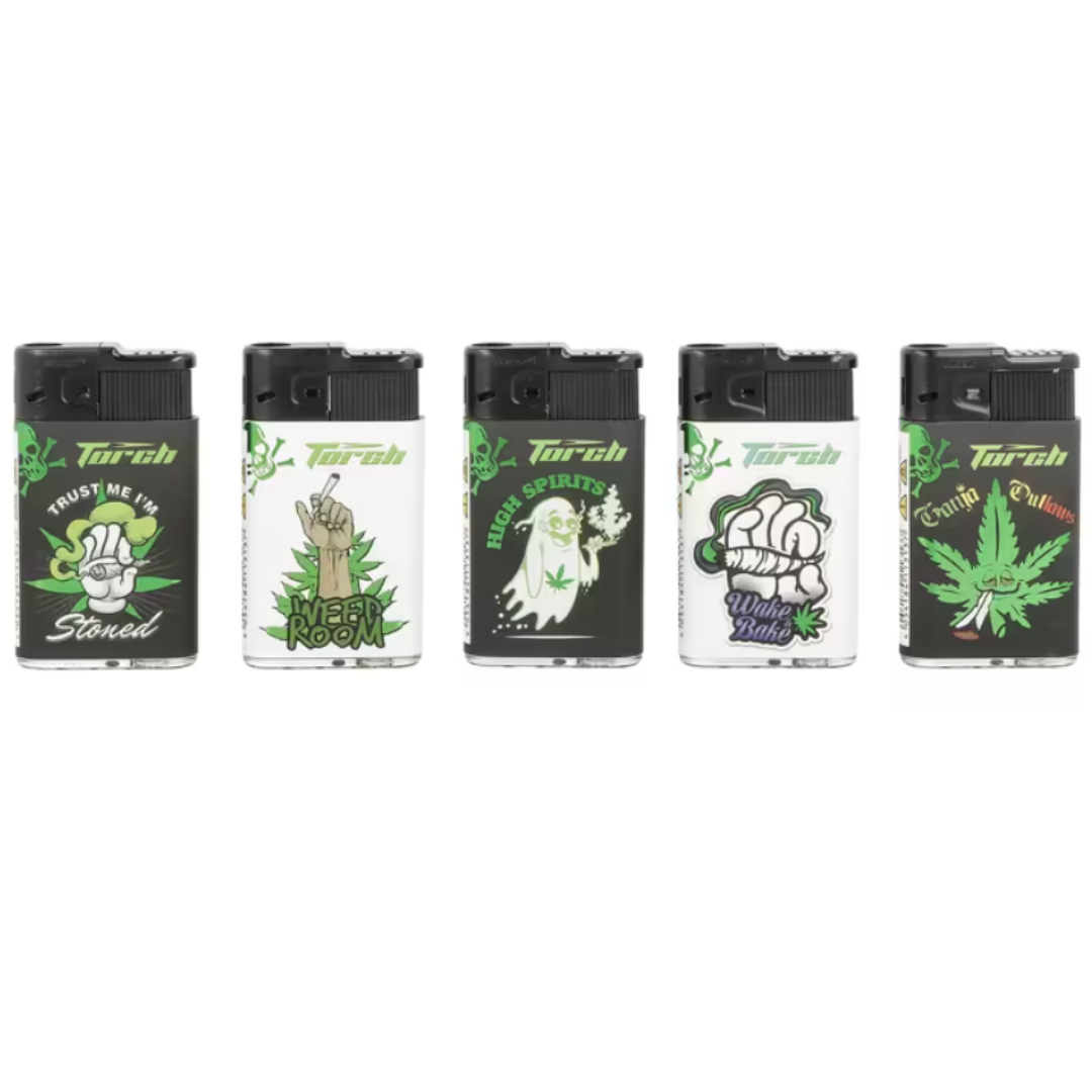 Zapalovač Angel jet cannabis