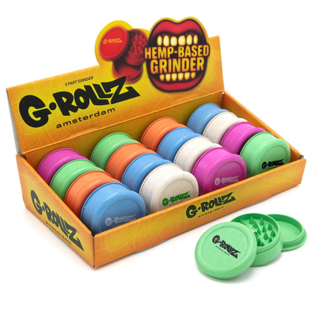 Drtička plastová G-Rollz Hemp 3díly - Ø60mm