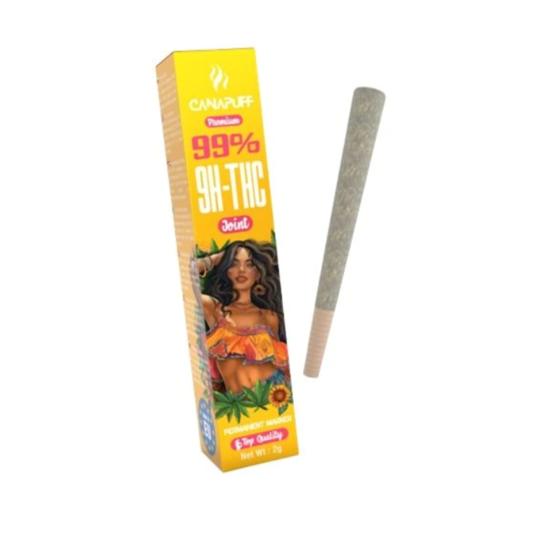 Pree rols Permanent maker 9H-THC 99% Canapuff 2g