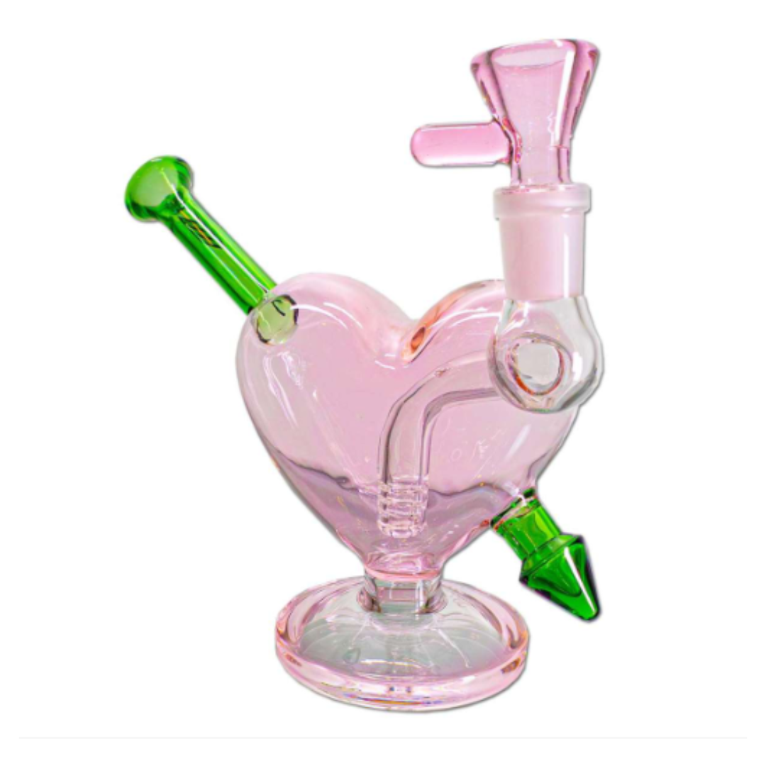 Black Leaf mini bong srdce 17,8cm