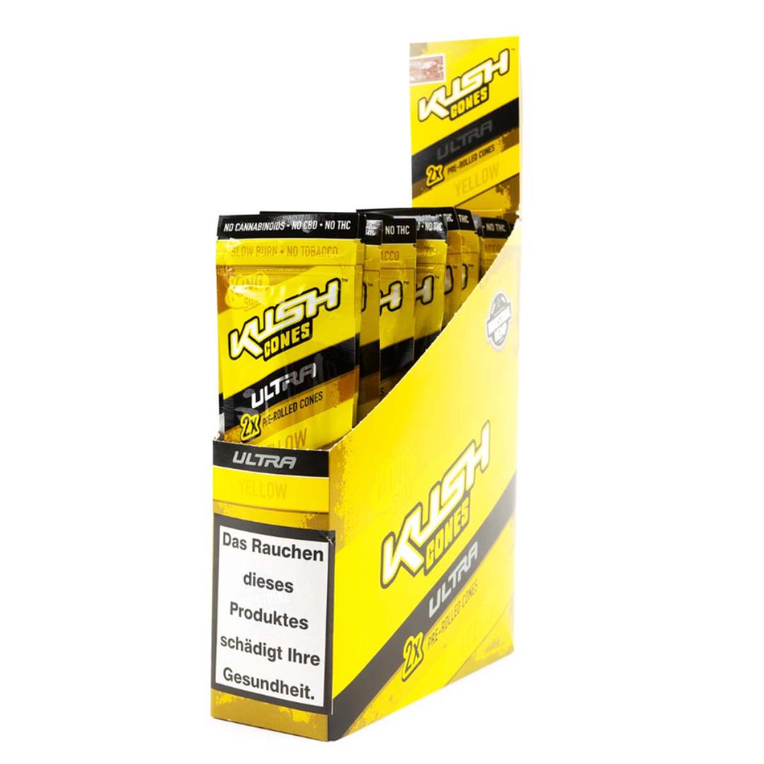Blunty Kush Hemp Wrap yellow