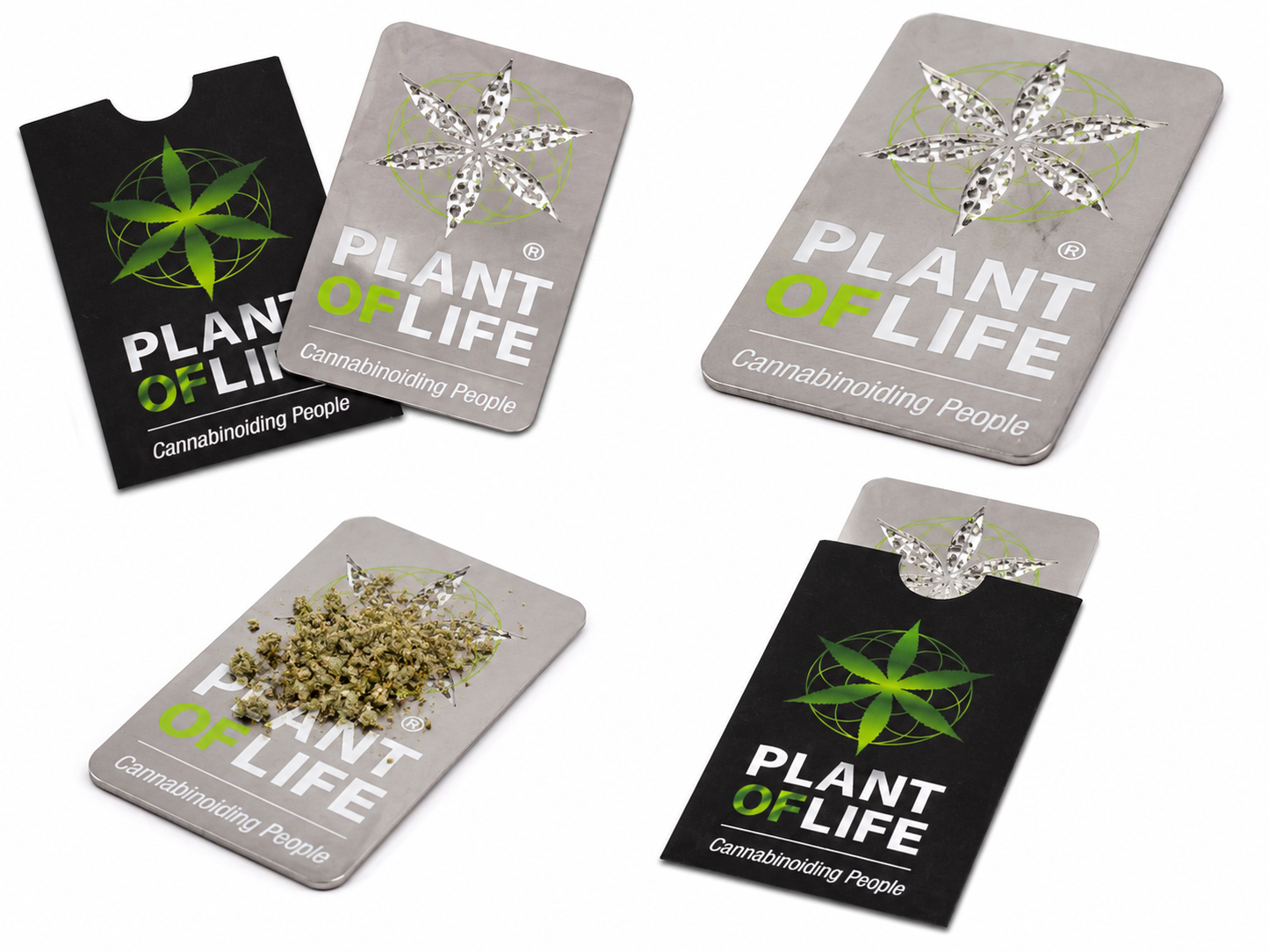 Drticí karta Plant of Life Silver