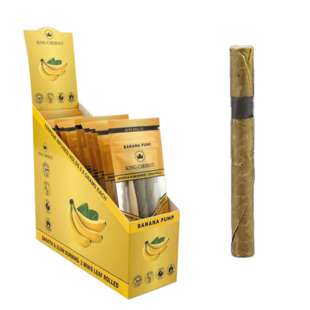 King palm Banana pump předbalené blunty