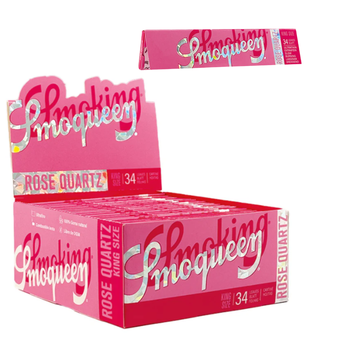 Smoking rose papírky bez filtru