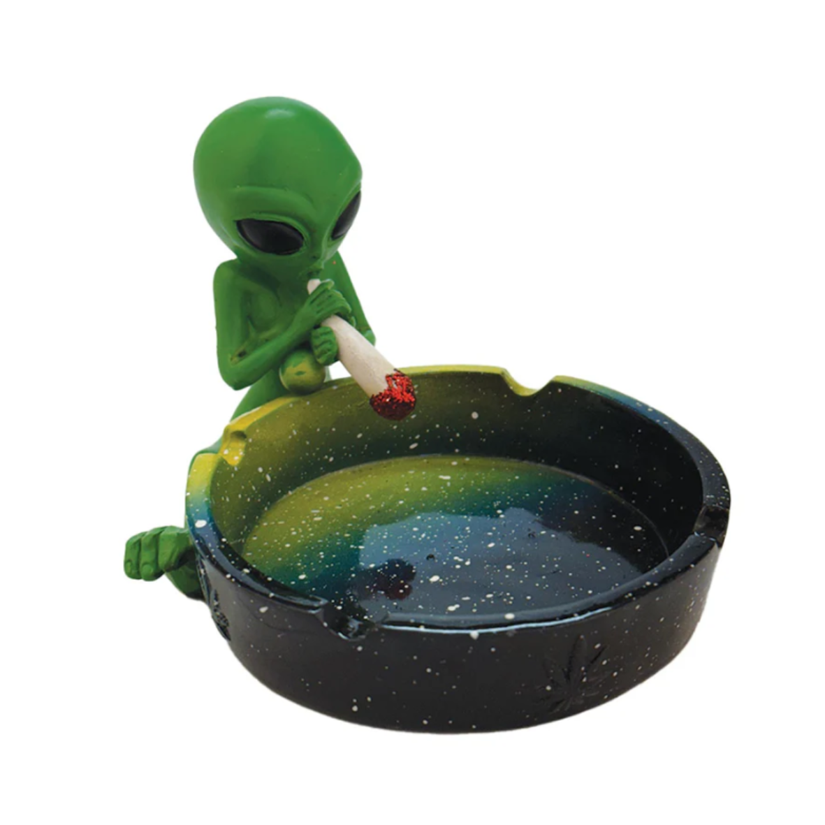 Keramický popelník alien