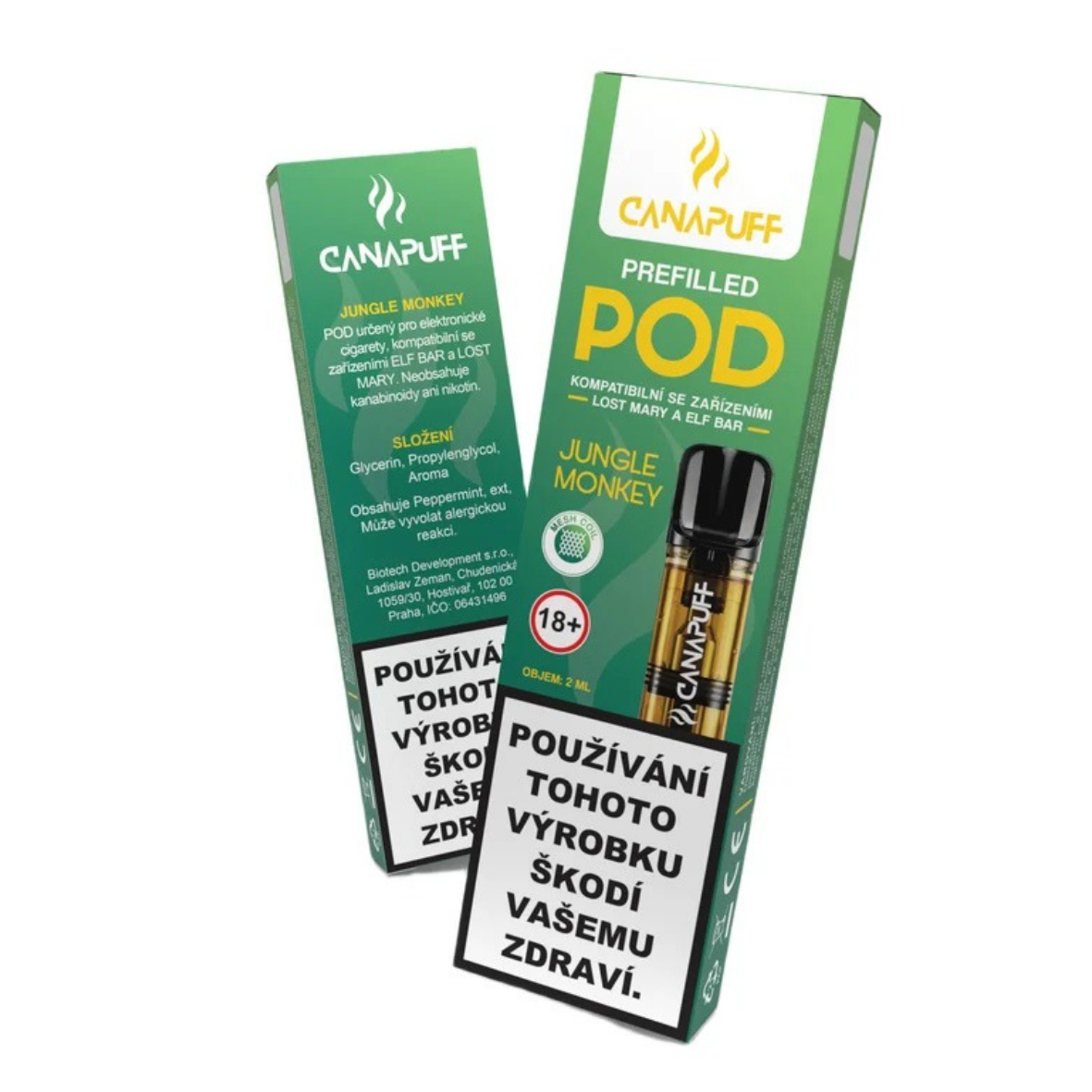 Canapuff POD – Jungle Monkey – 2 ml