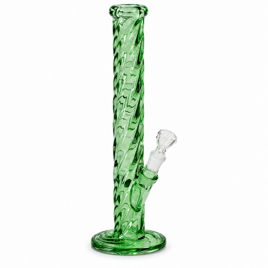 Jelly Joker Twylinder Green – skleněný bong 40 cm, 5 mm