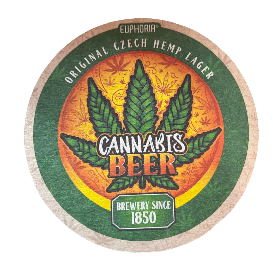 Podtácek cannabis