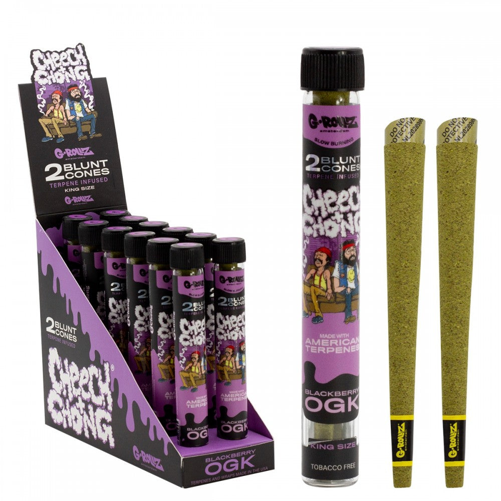 Předbalené Blunty G-Rollz Cheech & Chong Blackberry OGK