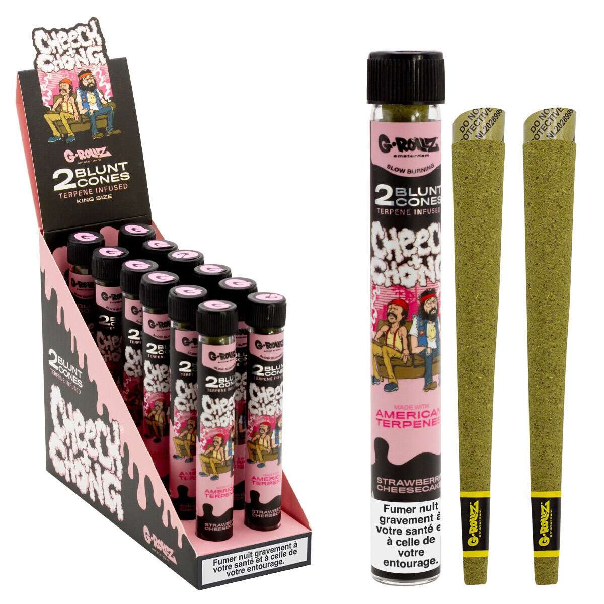 G-Rollz Cheech and Chong Watermelon Sunrise