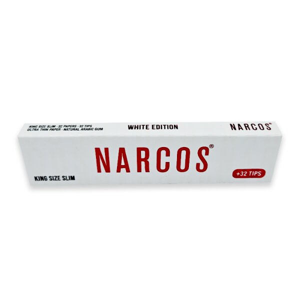 Papírky Narcos White S Filtry