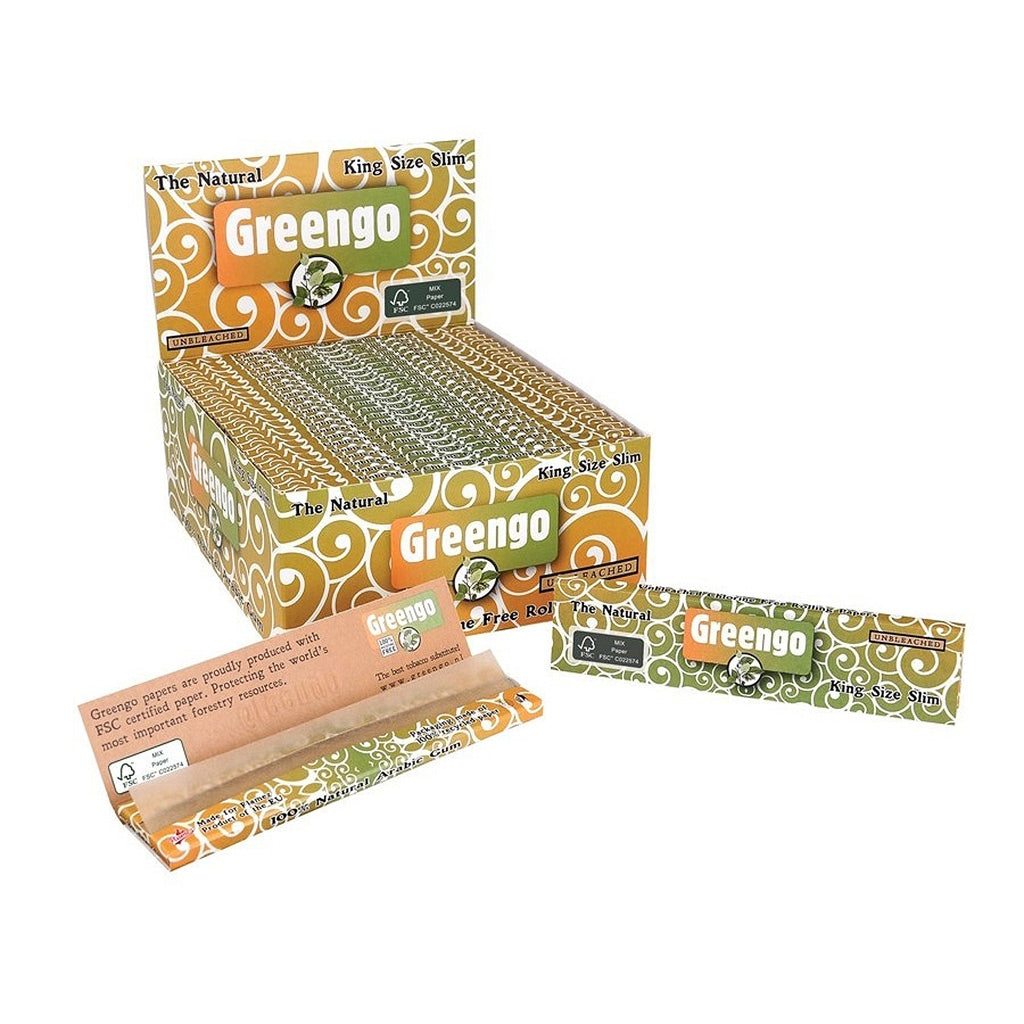 Papírky Greengo KS Slim s filtrem