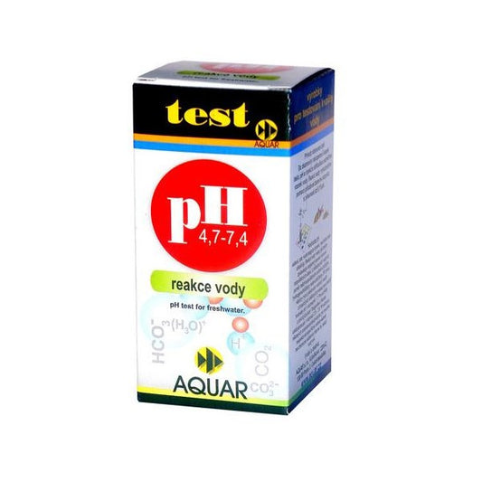 pH Test Aquar Reakce Vody