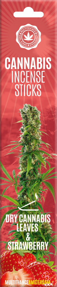 Vonné Tyčinky Cannabis Leaves And Strawberry