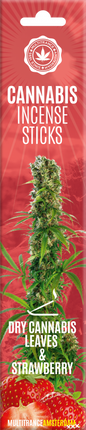 Vonné Tyčinky Cannabis Leaves And Strawberry