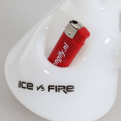 Bong BLAZE Ice vs. Fire tmavě zelené  30cm