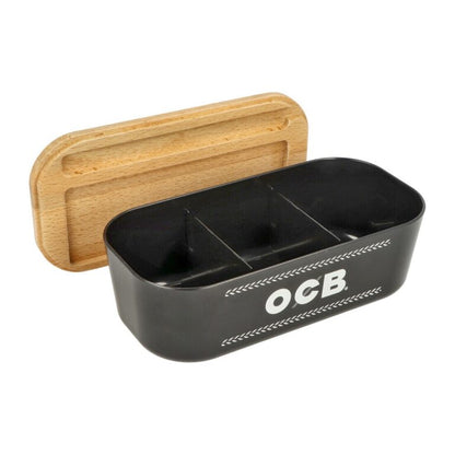 Box OCB s dřevěným víkem – univerzální úložný box s balicí podložkou