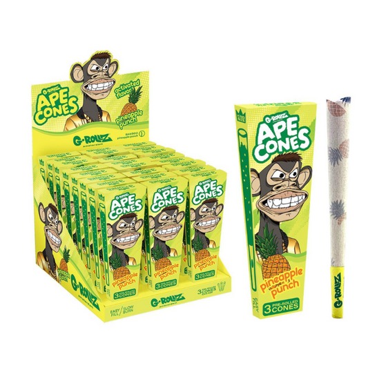 Předbalené kornouty G-Rollz Ape Cones Pineapple Punch