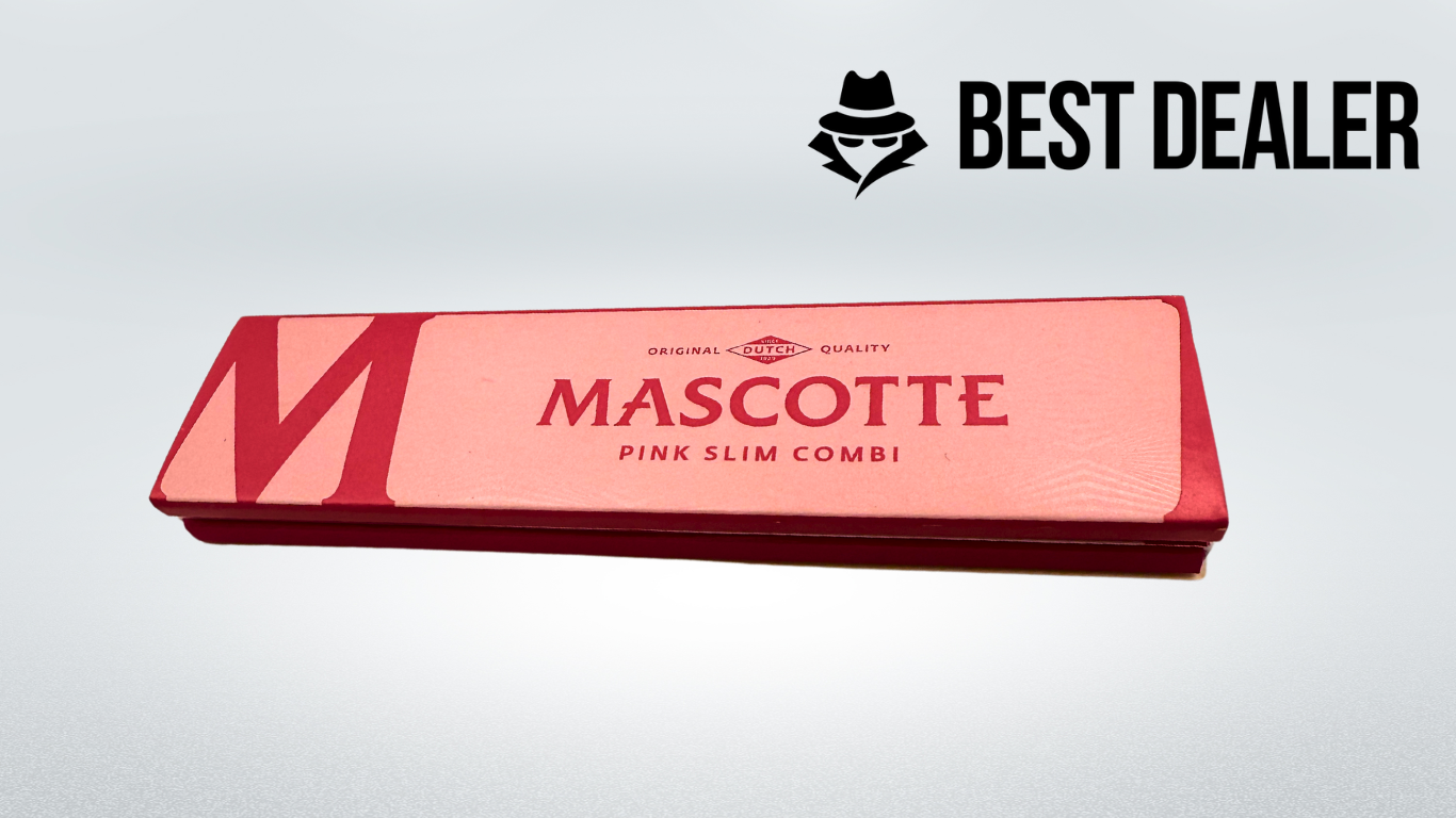 Mascotte King Size Pink filtr – papírové filtry tips růžové