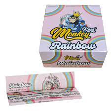 Monkey King Rainbow Colour  dlouhé barevné papírky