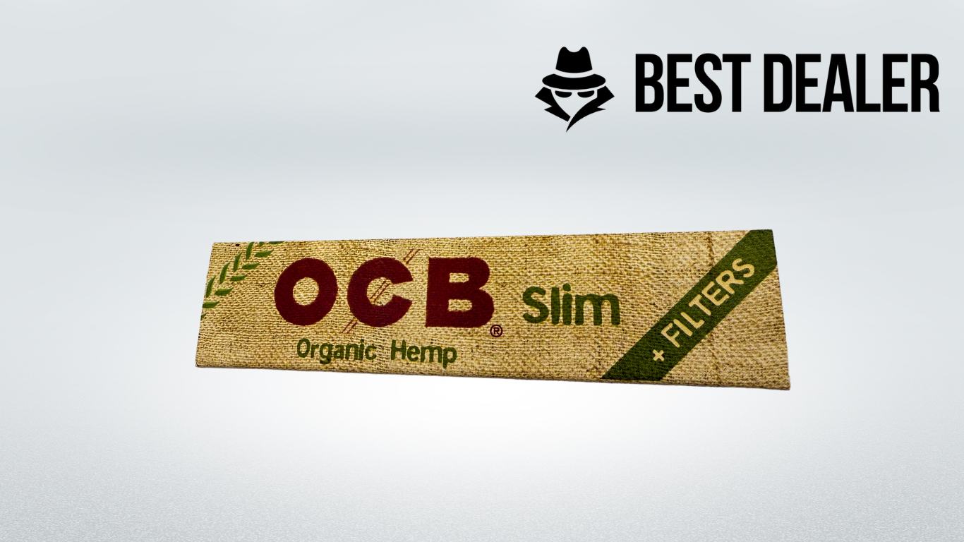 Nebělené cigaretové papírky OCB Organic Hemp Slim