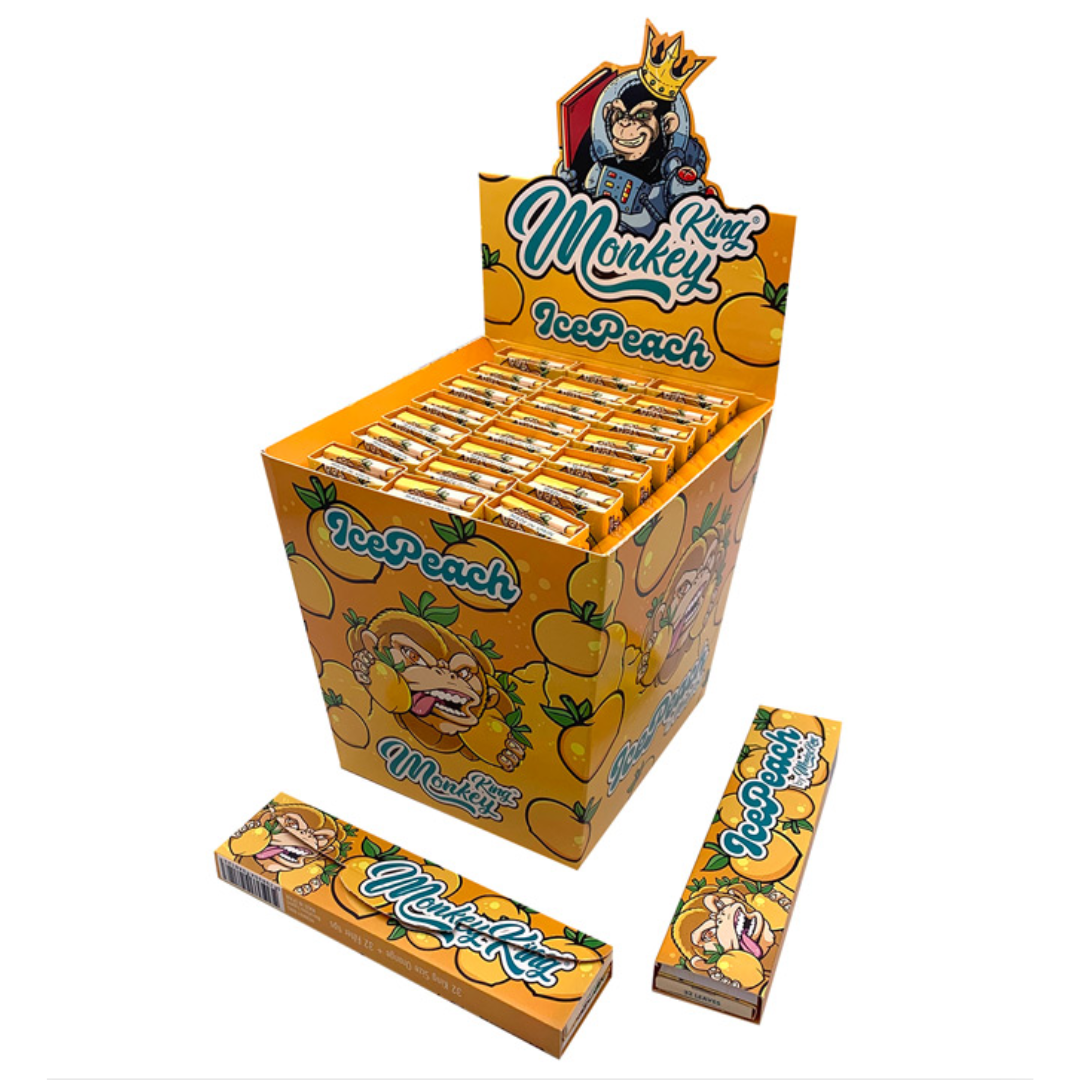 Papírky Monkey King Ice Peach + Filtry