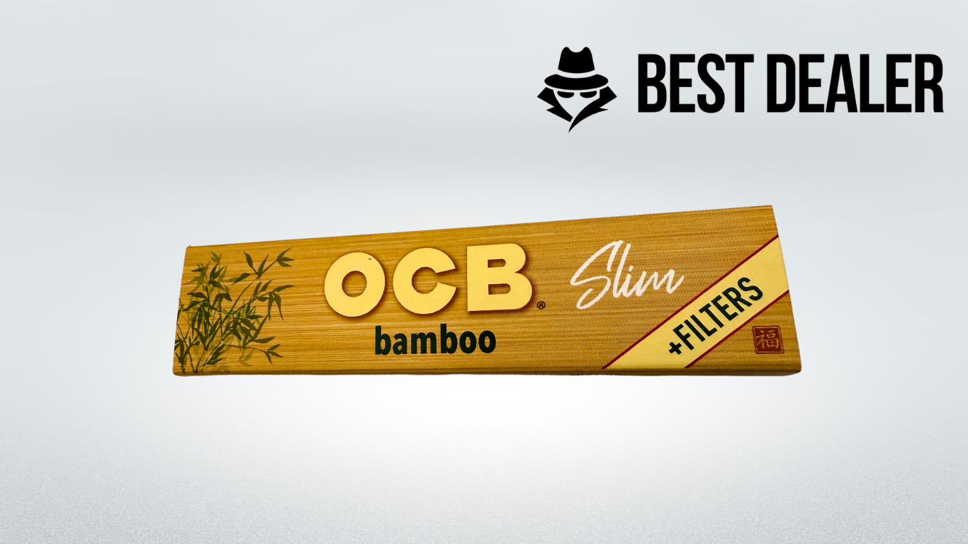 OCB king Bamboo cigaretové papírky s filtry