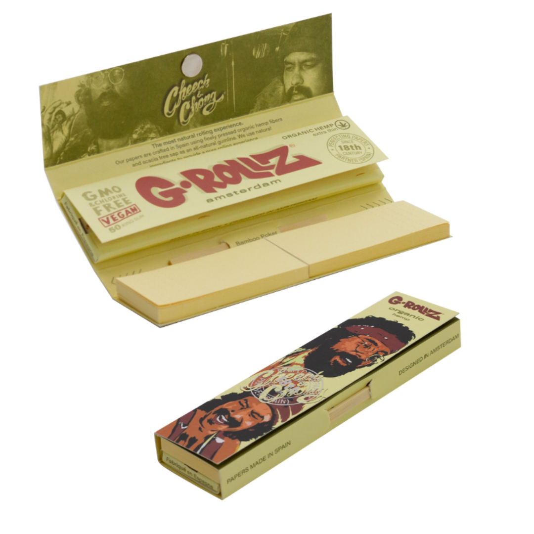 Papírky G-Rollz Cheech & Chong 'Vintage Faces' KS + Filtry