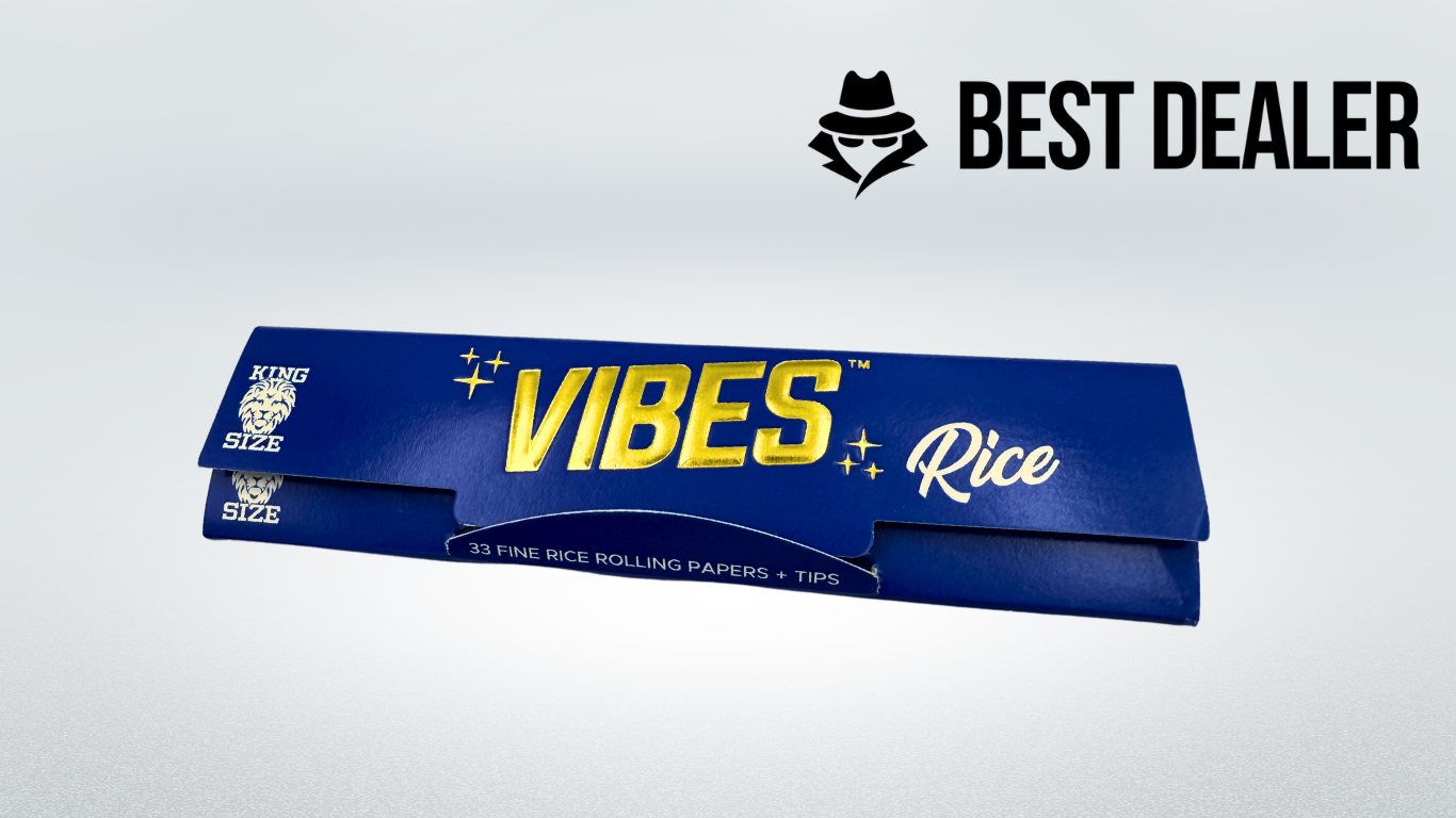 Cigaretové papírky Vibez Rice s filtry