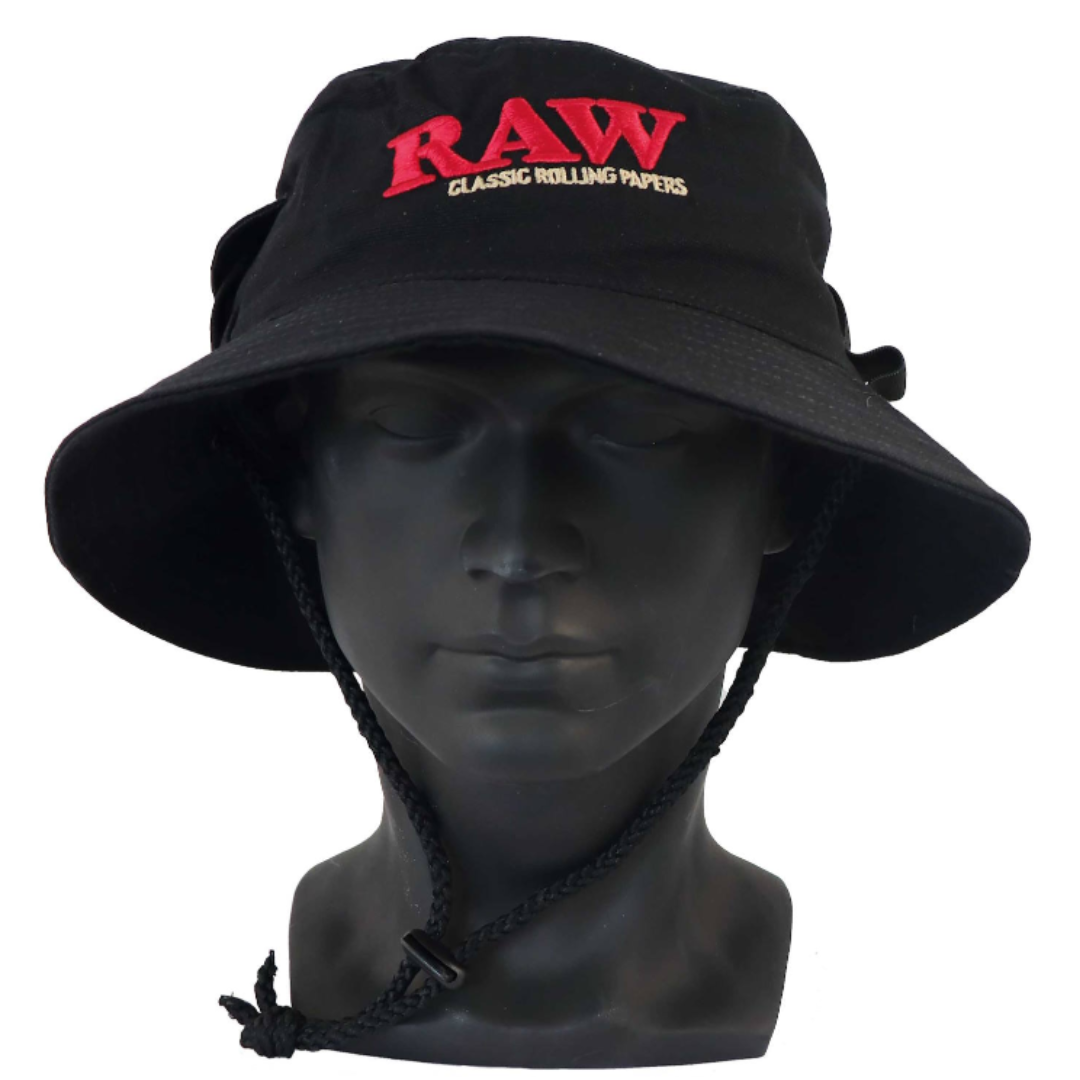 Raw černý klobouk L