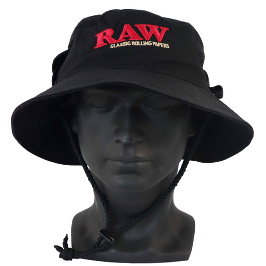 Raw černý klobouk L