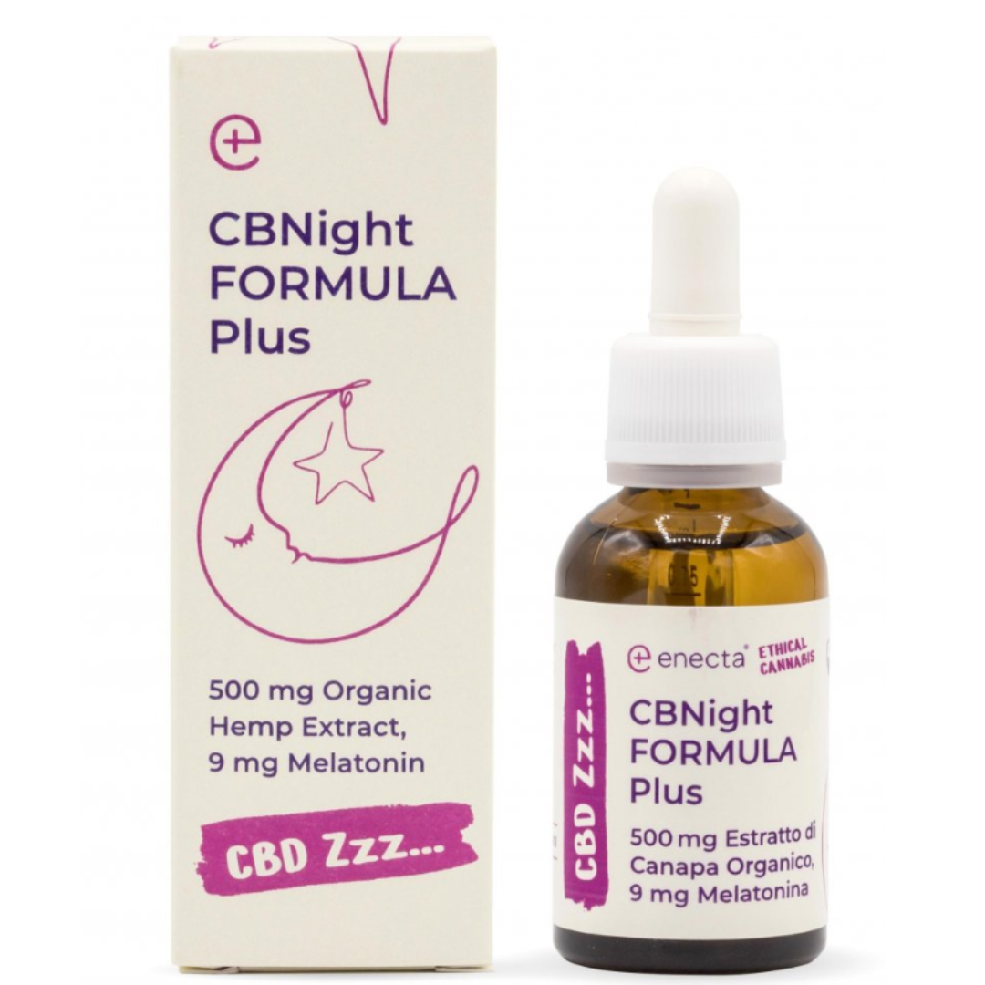 CBNight Formula PLUS konopný olej s melatoninem 30 ml