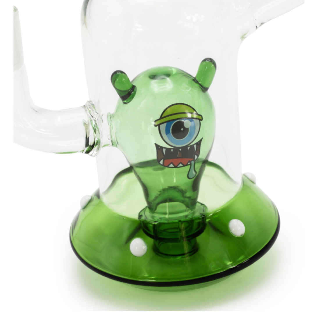 Grace Glass Spaceship Alien bong 18cm
