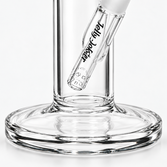 Skleněný bong Jelly Joker Shorty SL – 26 cm, sklo 5 mm
