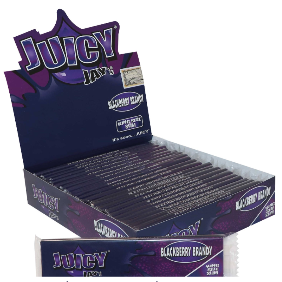 Papírky Juicy Jay´s blackberry brandy
