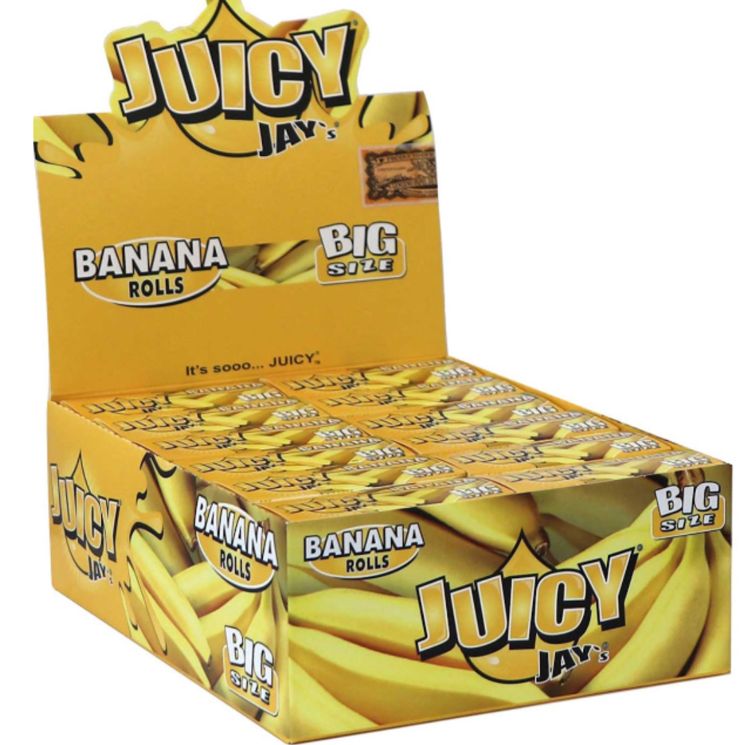 Papírky Juicy Jay´s rolls banán 5m