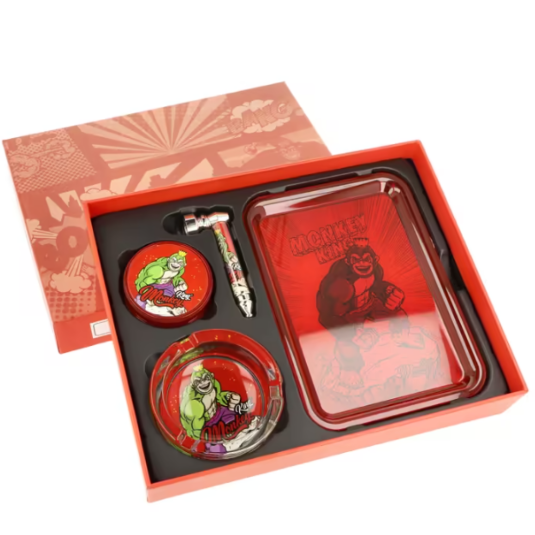 Monkey king set červený