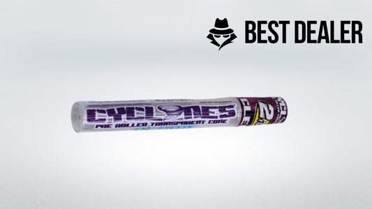Cyclones průhledná dutinka s příchutí Purple