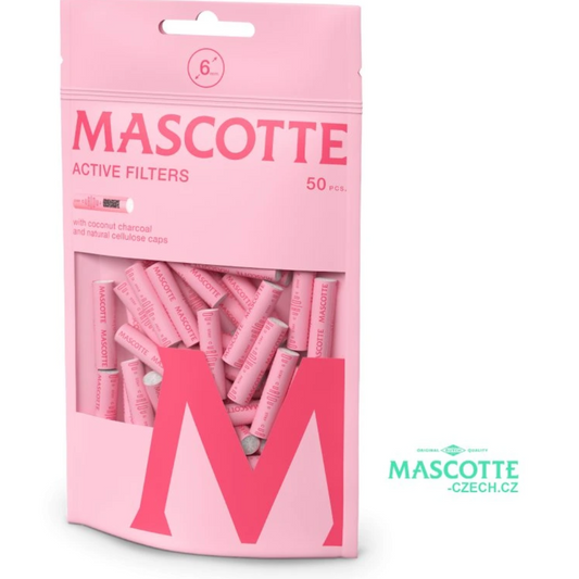 Mascotte Pink Active Filter 6mm 50 kusů