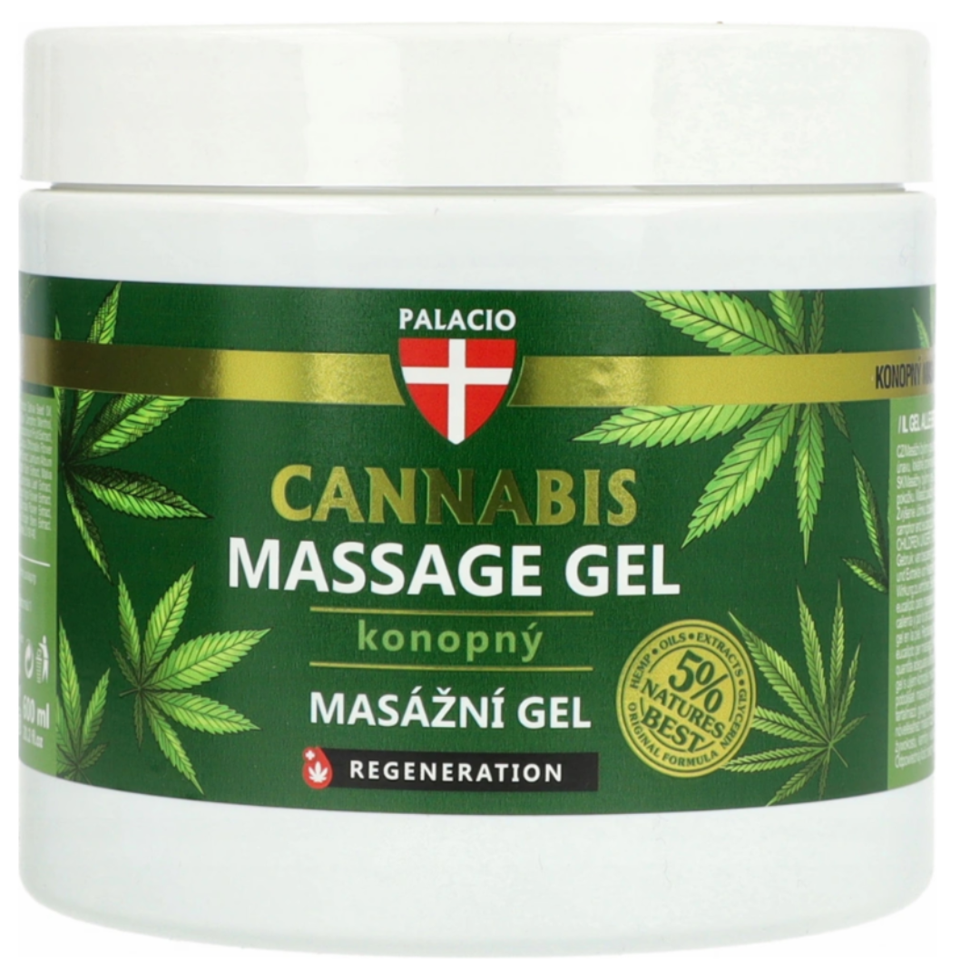 Palacio konopný masážní gel 600ml