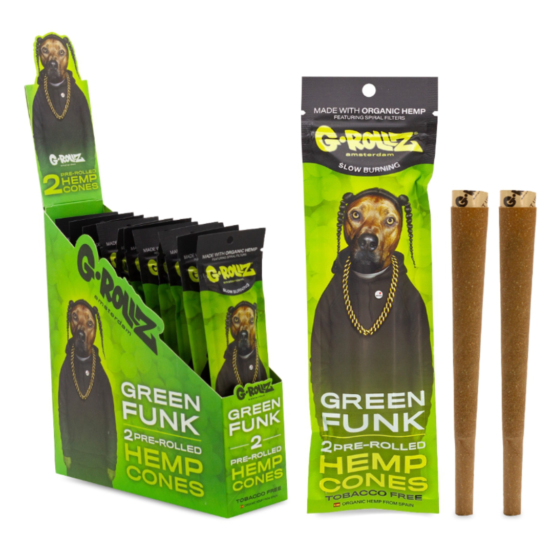 G-Rollz předbalené blunty Green Funk
