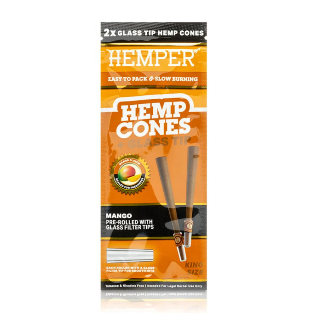 Hemper blunty se skleněným filtrem mango