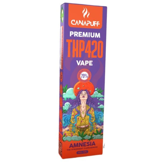 Cannapuf THP-420 Vape 1 ml Amnesia