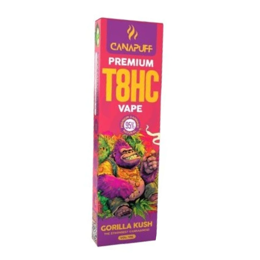 Cannapuf T8HC Vape 1 ml Gorila Kush