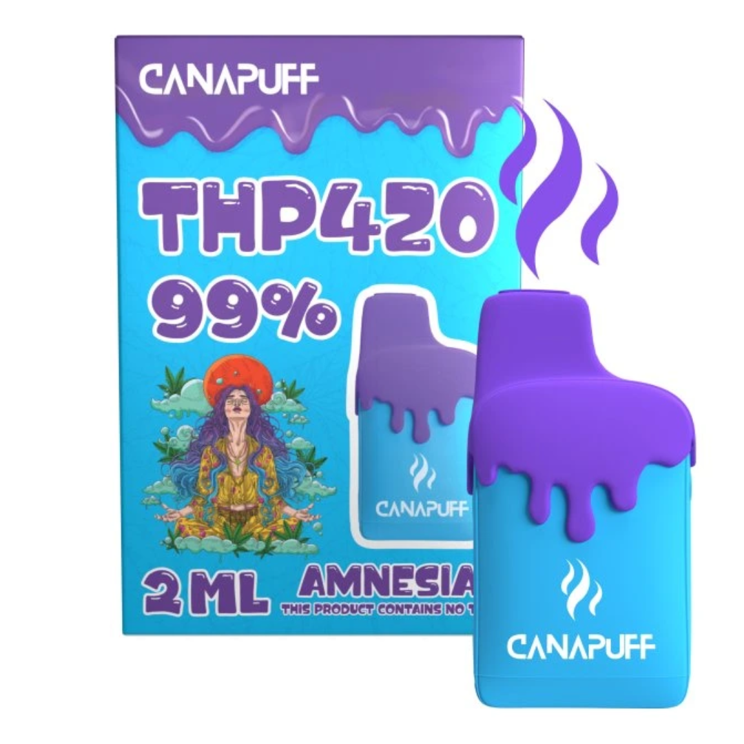 Cannapuf THP-420 Vape 2 ml Amnesia